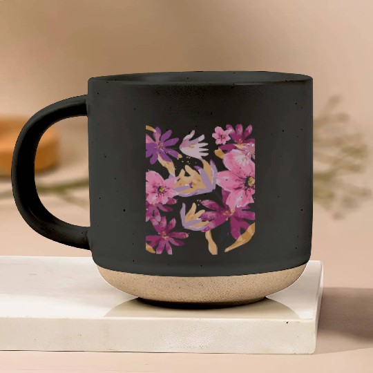 Wildflowers Floral Nature Flower Pottery Mugs