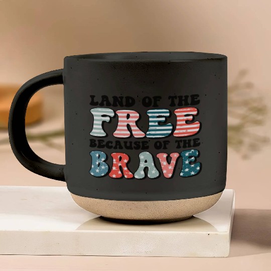 Land of the free Pottery Mugs