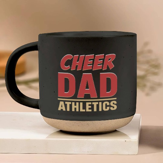 Cheer Dad Athletics Sports Football Gymnastics Pottery Mugs