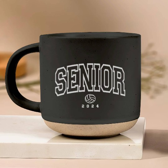SENIOR Volleyball 2024 Pottery Mugs