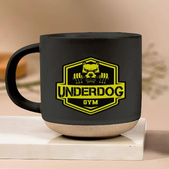 Pitbull - Underdog GYM Pottery Mugs