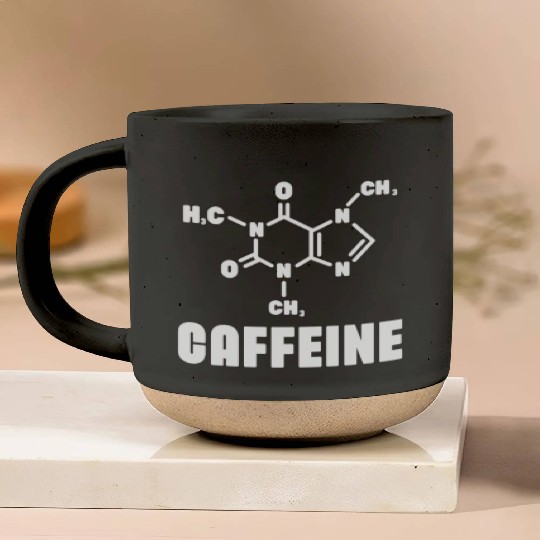 Caffeine Organic Chemistry Pottery Mugs