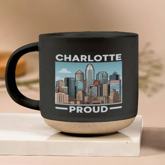 Charlotte North Carolina USA America United States Pottery Mugs