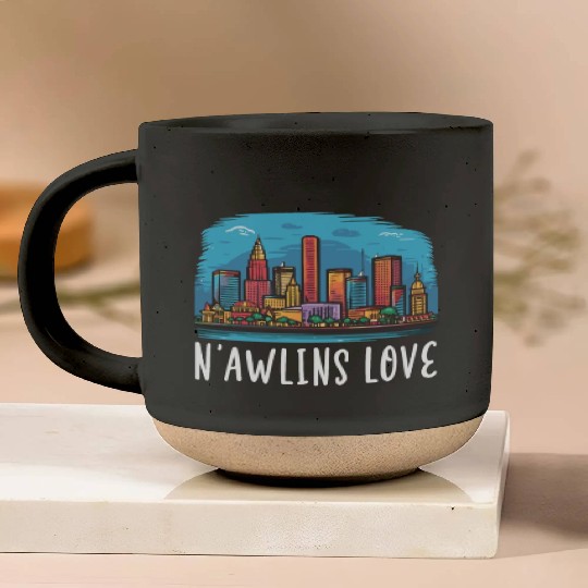 New Orleans Louisiana USA America United States Pottery Mugs