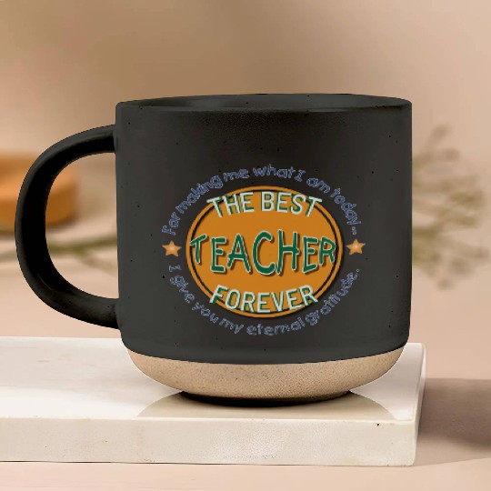 The Best Teacher Pottery Mugs