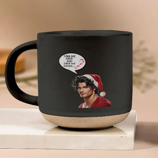Christmas Nice Cute and Handsome Man Pottery Mugs