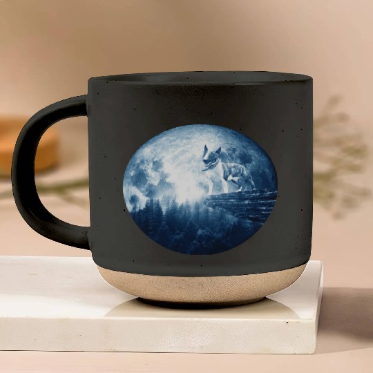 Bull Terrier Miniature Dog Moon Dog Mom Dad Women Pottery Mugs