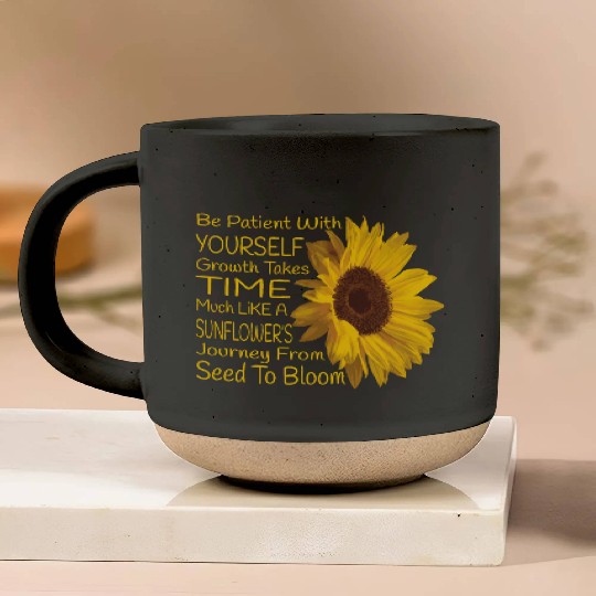 Sunflower Pottery Mugs