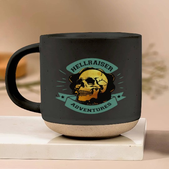 Gilded Skull Hellraiser Adventure Pottery Mugs