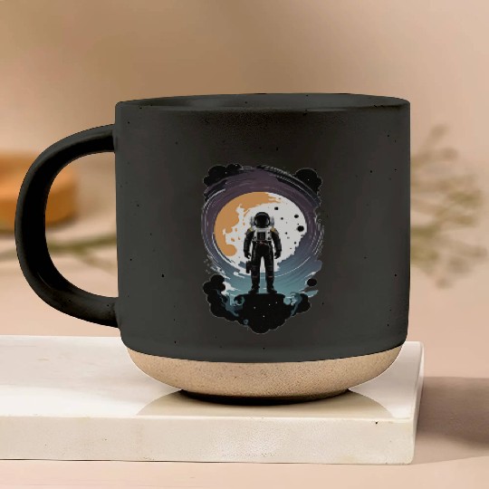 astronauts enter the space dimension Pottery Mugs