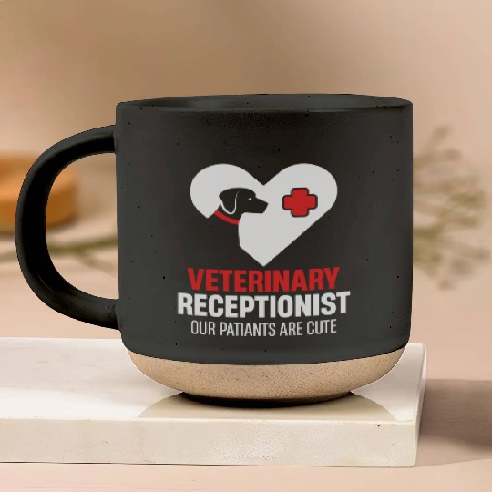 Veterinary Receptionist Multitasking Zookeeper Pottery Mugs