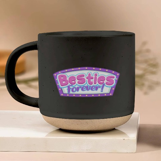 Besties Forever Pottery Mugs