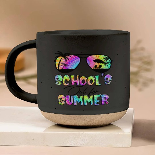 Funny Last Day Of School Teacher School s Out For Pottery Mugs