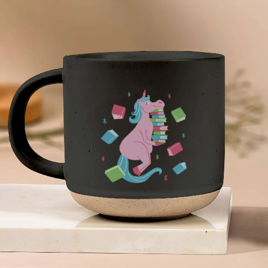 Bibliophile's Fantasy Pottery Mugs