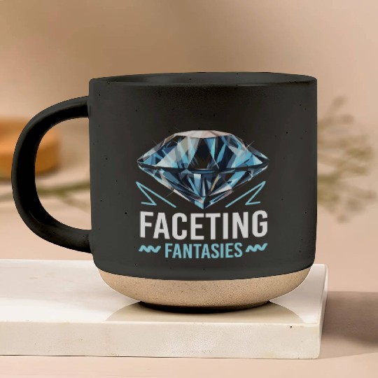 Lapidary Artist Gemstone Stone Collecting Stone Pottery Mugs