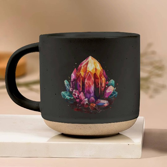 Lapidary Artist Gemstone Stone Collecting Stone Pottery Mugs