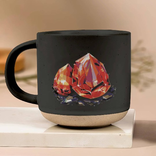 Lapidary Artist Gemstone Stone Collecting Stone Pottery Mugs
