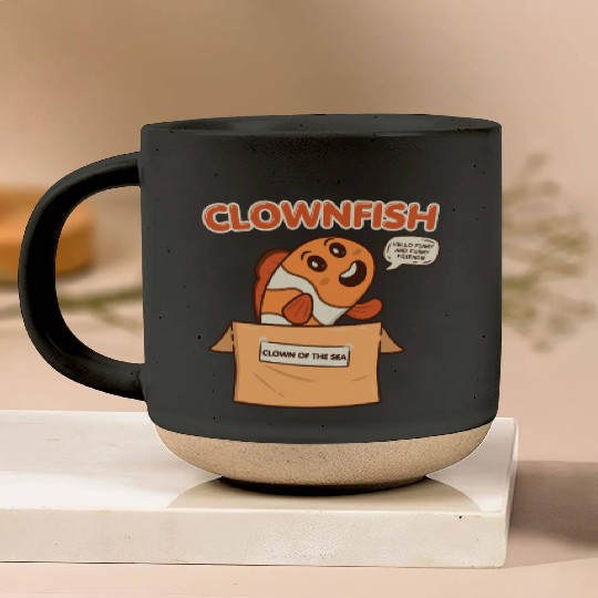 Clownfish Clown Of Sea Funny Fish Cute Coral Reef Pottery Mugs