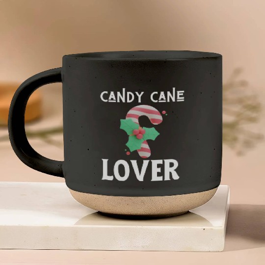 Candy Cane Lover Christmas Peppermint Candy Canes Pottery Mugs