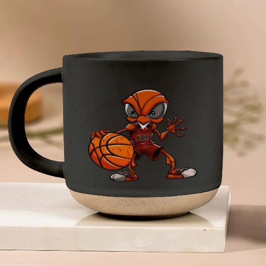 Basketball ant Pottery Mugs