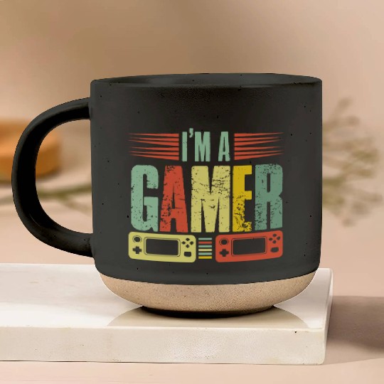 Im a gamer Pottery Mugs