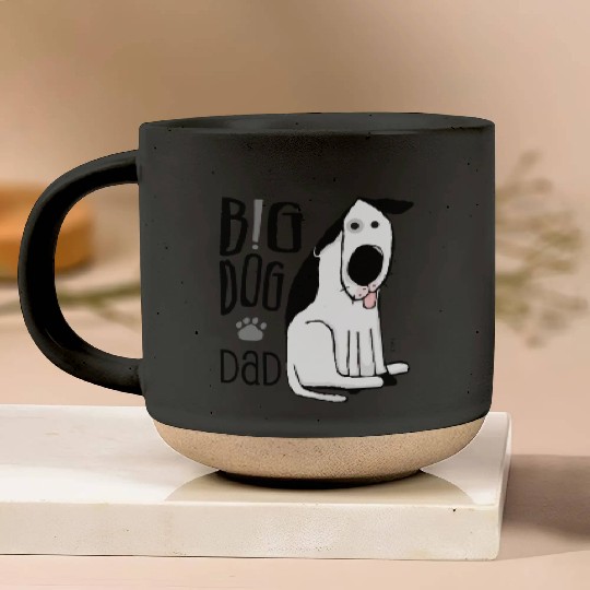 Big Dog Dad Pottery Mugs