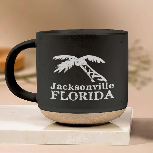 Jacksonville Florida Palm Tree Souvenirs Gifts Pottery Mugs