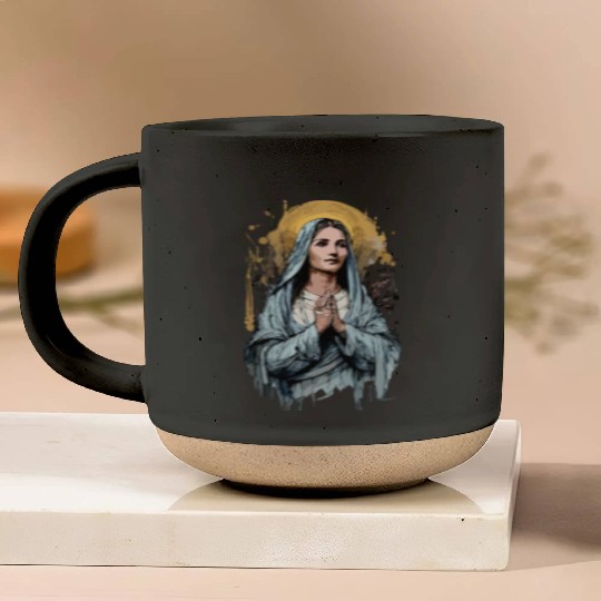 Mary the Mother of Jesus Pottery Mugs