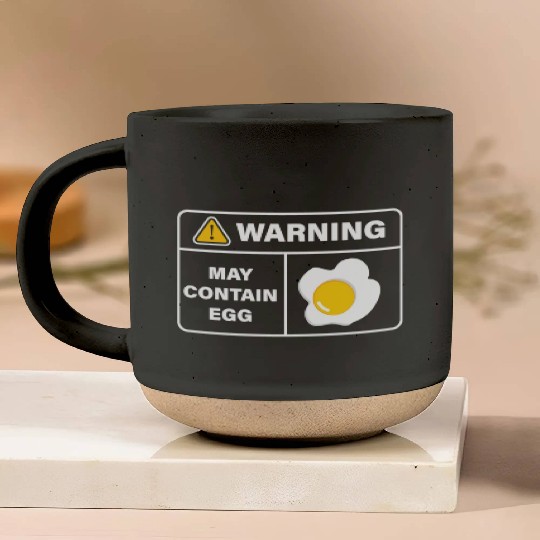 Fried Egg Lover Funny Foodie Pottery Mugs