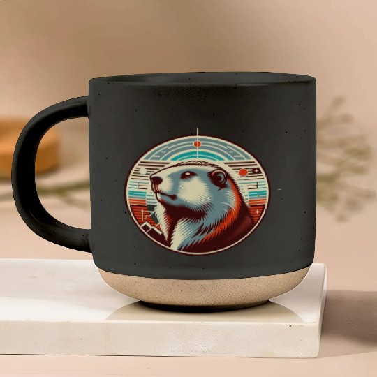 Groundhog Day 2024 Enthusiast February 2nd Pottery Mugs