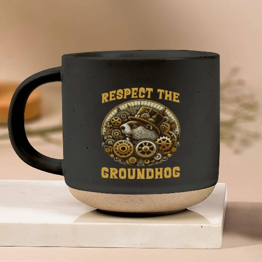 Groundhog Day 2024 Enthusiast February 2nd Pottery Mugs