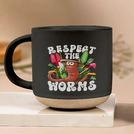 Worm Farming Respect The Worms Pottery Mugs