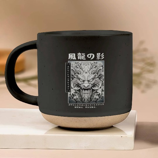 Japanese Streetwear Dragon Vaporwave Harajuku Japa Pottery Mugs