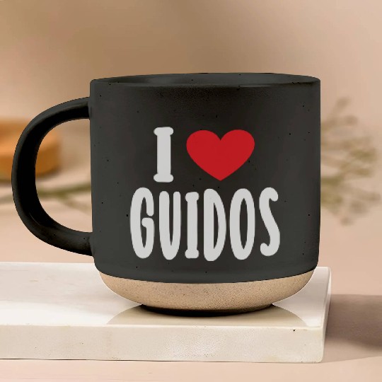 I Love Guidos Italian Urban Macho Party Pottery Mugs