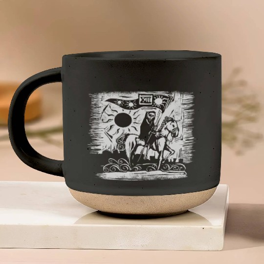 Tarot Death Card Blackcraft Pottery Mugs