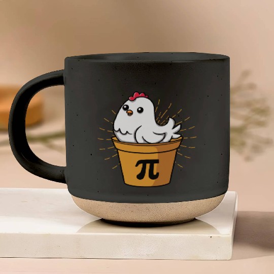 Chicken Pot Pie Funny Pi Day Math Equations Pottery Mugs