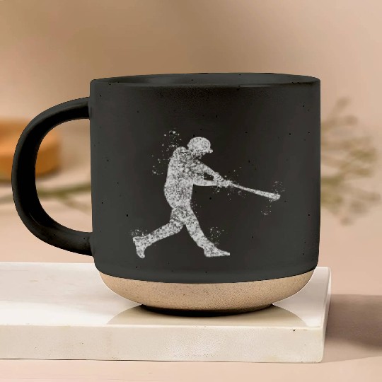 Baseball Pitcher Pottery Mugs