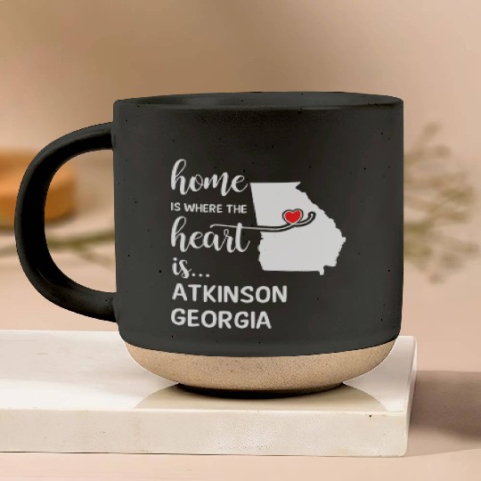 Atkinson County Georgia Is Where My Heart Is Cool Pottery Mugs