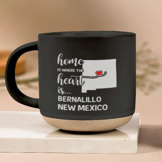 Bernalillo County New Mexico Is Where My Heart Pottery Mugs