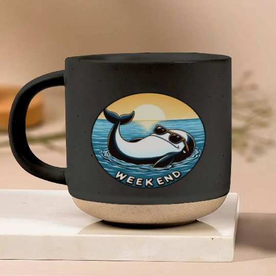 Whale Weekend - Chilled Vibes Pottery Mugs