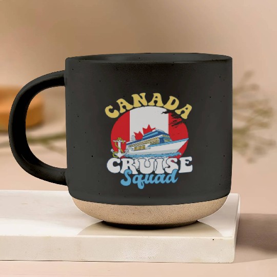 Canada Cruise Squad Family Vacation Trip Pottery Mugs
