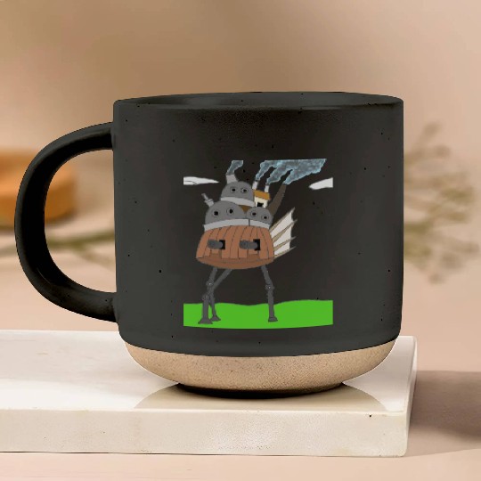 Steampunk Mechanical Moving Castle Pottery Mugs
