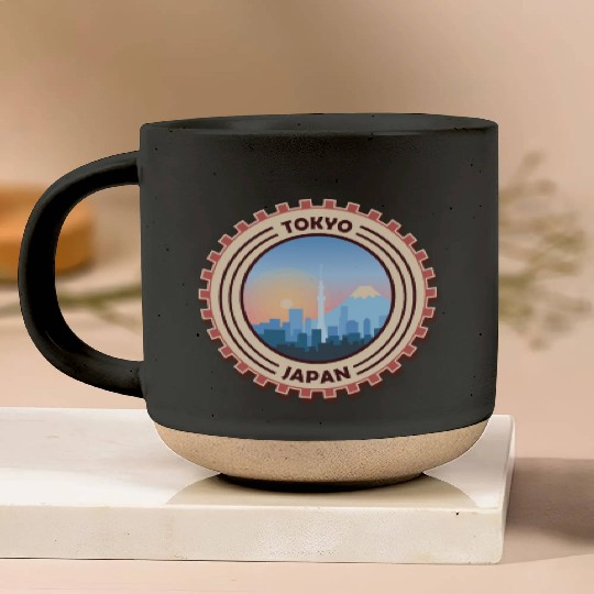 Tokyo Forever Traveler And Nature Lover Gift Pottery Mugs