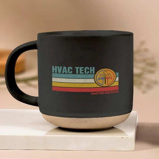 HVAC Technician Limited Edition Funny HVAC Mechani Pottery Mugs