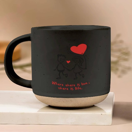 Tenues assorties pour elle et lui Pottery Mugs