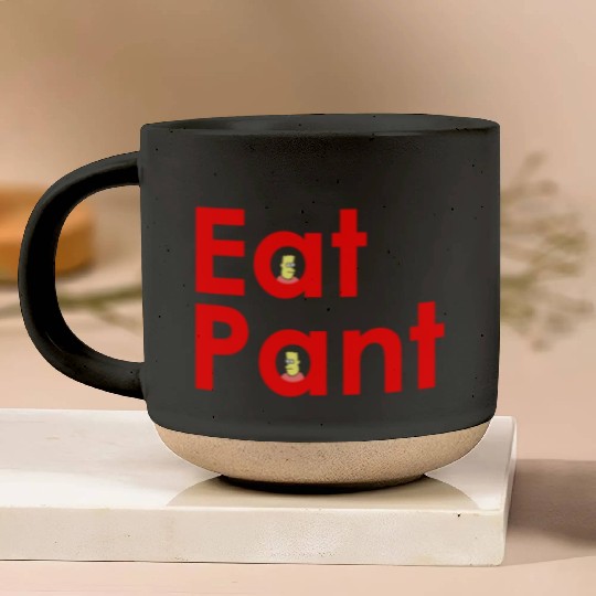 Pantastic Bites: Embrace the Eat Pant Life Pottery Mugs