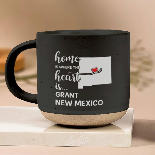 Grant County New Mexico Is Where My Heart Is Gift Pottery Mugs