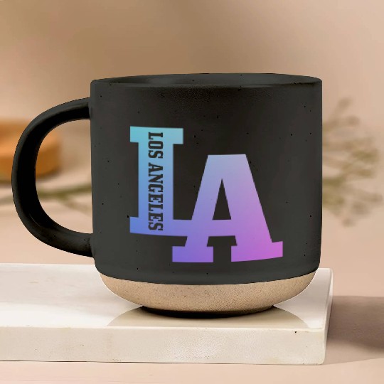 Los Angeles California LA Gift Pottery Mugs