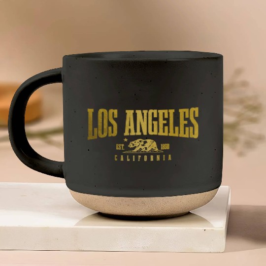 Los Angeles California LA Gift Pottery Mugs