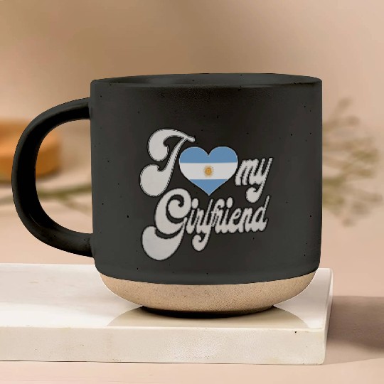 ArgentinaI Love My Argentinian Girlfriend Pottery Mugs